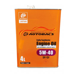 Масло моторное AUTOBACS ENGINE OIL FS 5W40 SP/CF (4л)