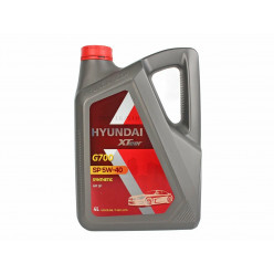 Масло моторное HYUNDAI XTEER (G700) GASOLINE 5W40 SP (пластик/Корея) (4L)