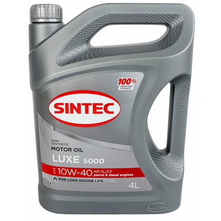 Масло моторное Sintec Luxe 5000 10W-40 4л