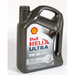 Масло моторное SHELL HELIX ULTRA 5W30 ECT 4L