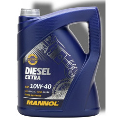 Масло моторное MANNOL Diesel extra 10w40 5л.