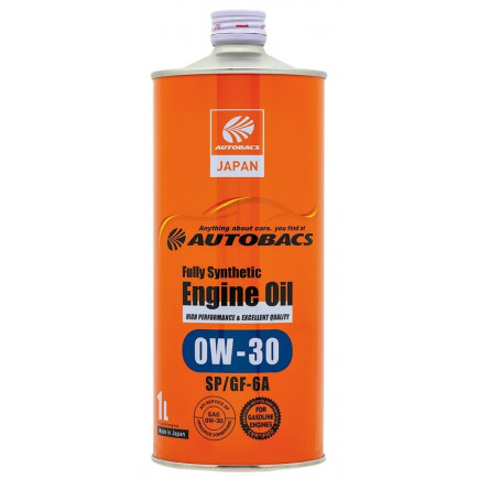 Масло моторное AUTOBACS Engine Oil 0W-30 SP / GF-6A 1L