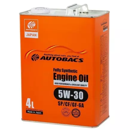 Масло моторное AUTOBACS ENGINE OIL FS 5W30 SP/CF/GF-6A (4л) Масло моторное AUTOBACS ENGINE OIL FS 5W30 SP/CF/GF-6A (4л)