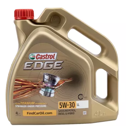 Масло моторное Castrol Edge LL Titanium 5W30 4L Масло моторное Castrol Edge LL Titanium 5W30 4L