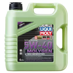 Масло моторное синт.LIQUI MOLY Molygen New Generation 5W-40 SN, A3/B4 4л.