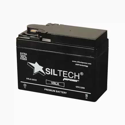 SILTECH VRLA12035 12V3,5Ah (YTR4A-BS) толст. SILTECH VRLA12035 12V3,5Ah (YTR4A-BS) толст.