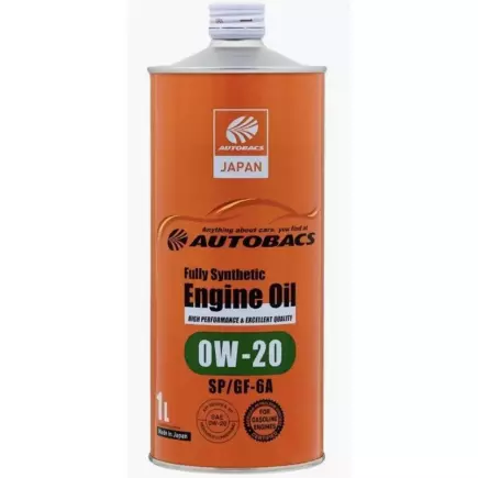 Масло моторное AUTOBACS ENGINE OIL FS 0W20 SP/GF-6A (1л) Масло моторное AUTOBACS ENGINE OIL FS 0W20 SP/GF-6A (1л)