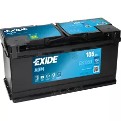 Exide Start-Stop AGM - 105 (о.п.) EK1050