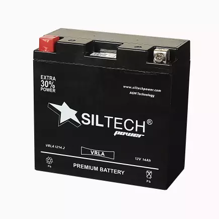 SILTECH VRLA1214.2 12V14Аh (YT14B-4.YT14B-BS) (п.п.) SILTECH VRLA1214.2 12V14Аh (YT14B-4.YT14B-BS) (п.п.)